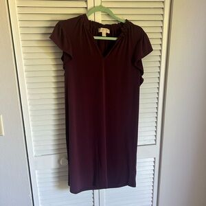 Maroon Michael Kors dress
